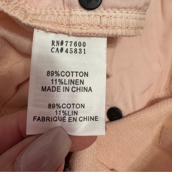 SR vs. Sandrine Rose “The Virgin Label” Pink High Rise Straight Leg Jeans SZ 25 - Picture 6 of 11